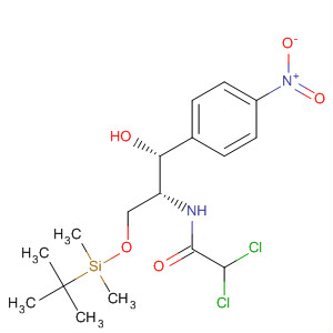 氯霉素O-叔-丁基二甲基硅烷基醚结构式_864529-25-9结构式