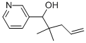 2,2-二甲基-1-吡啶-3-基-4-戊烯-1-醇结构式_864684-91-3结构式