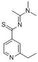 N-(1-二甲基氨基-亚乙基)-2-乙基-硫代异烟酰胺结构式_864754-43-8结构式