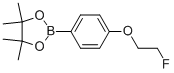 2-[4-(2-氟-乙氧基)-苯基]-4,4,5,5-四甲基 -[1,3,2]二噁硼烷结构式_864754-47-2结构式