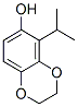2,3-二氢-5-(1-甲基乙基)-1,4-苯并二噁英-6-醇结构式_865305-54-0结构式