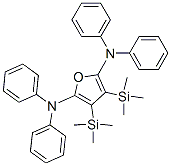 (9ci)-n,n,N,N-四苯基-3,4-双(三甲基甲硅烷基)-2,5-呋喃二胺结构式_865484-67-9结构式