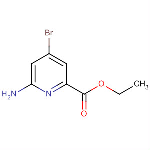 6-氨基-4-溴吡啶甲酸乙酯结构式_865604-39-3结构式