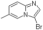 3-溴-6-甲基咪唑并[1,2-a]吡啶结构式_866135-71-9结构式