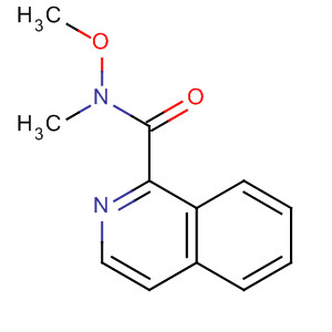 N-甲氧基-n-甲基异喹啉-1-羧酰胺结构式_866328-99-6结构式