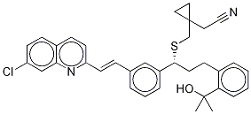 孟鲁司特环丙烷乙腈结构式_866923-62-8结构式