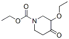 3-乙氧基-4-氧代-1-哌啶羧酸乙酯结构式_86717-78-4结构式