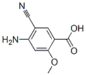 (9ci)-4-氨基-5-氰基-2-甲氧基-苯甲酸结构式_86720-97-0结构式