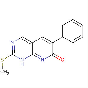 2-(甲基硫代)-6-苯基吡啶并[2,3-d]嘧啶-7-醇结构式_867353-58-0结构式