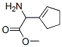 (9ci)-alpha--氨基-1-环戊烯-1-乙酸甲酯结构式_86774-60-9结构式