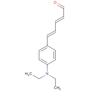 (E,E)-5-[4-(二乙基氨基)苯基]-2,4-戊二醛结构式_868161-59-5结构式