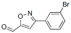 3-(3-Bromo-phenyl)-isoxazole-5-carbaldehyde Structure,869496-62-8Structure