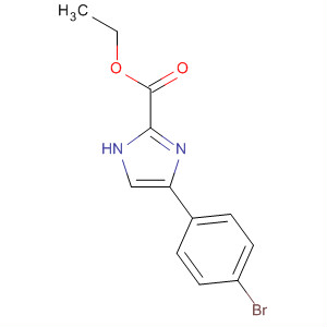 4-(4-溴苯基)-1H-咪唑-2-羧酸乙酯结构式_869569-80-2结构式