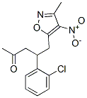 4-(2-氯苯基)-5-(3-甲基-4-硝基-5-异噁唑)-2-戊酮结构式_869586-75-4结构式