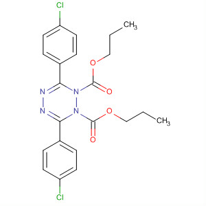 3,6-双(4-氯苯基)-1,2,4,5-四嗪-1,2-二羧酸二丙酯结构式_870002-07-6结构式
