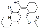 6-(乙酰基氧基)-1,2,3,4,7,8,9,10-八氢-11-羟基-12H-苯并[g]吡啶并[2,1-b]喹唑啉-12-酮结构式_87026-65-1结构式