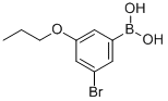 3-溴-5-丙氧基苯硼酸结构式_871126-27-1结构式