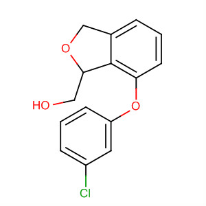 [7-(3-氯-苯氧基)-2,3-二氢-苯并呋喃-2-基]-甲醇结构式_872518-58-6结构式