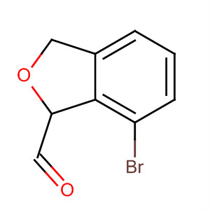 7-溴-2,3-二氢-苯并呋喃-2-甲醛结构式_872518-60-0结构式