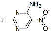 4-Pyrimidinamine,2-fluoro-5-nitro-Structure,872530-03-5Structure 4-Pyrimidinamine,2-fluoro-5-nitro- Structure,872530-03-5Structure