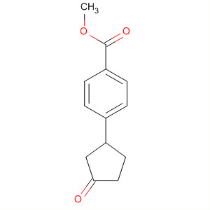 4-(3-氧代环戊基)苯甲酸甲酯结构式_872613-90-6结构式