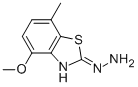 4-甲氧基-7-甲基-2(3h)-苯并噻唑酮肼酮结构式_872696-09-8结构式