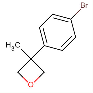 3-(4-溴-苯基)-3-甲基-氧杂环丁烷结构式_872882-97-8结构式