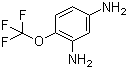 4-(三氟甲氧基)苯-1,3-二胺结构式_873055-90-4结构式