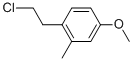 1-(2-Chloroethyl)-4-methoxy-2-methylbenzeneStructure,873377-50-5Structure 1-(2-Chloroethyl)-4-methoxy-2-methylbenzene Structure,873377-50-5Structure