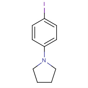 1-(4-碘苯基)吡咯烷结构式_87350-76-3结构式