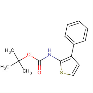 2-(N-boc-氨基)-3-苯基-噻吩结构式_873581-61-4结构式