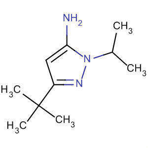 3-叔丁基-1-异丙基-1H-吡唑-5-胺结构式_874136-23-9结构式