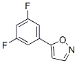 5-(3,5-二氟苯基)异噁唑结构式_874800-58-5结构式