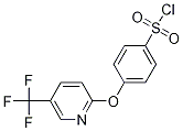 4-{[5-(三氟甲基)吡啶-2-基]氧基}苯磺酰氯结构式_874838-96-7结构式