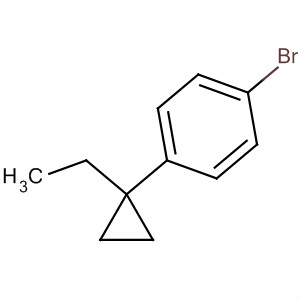 1-Bromo-4-(1-ethylcyclopropyl)benzeneStructure,875306-16-4Structure 1-Bromo-4-(1-ethylcyclopropyl)benzene Structure,875306-16-4Structure