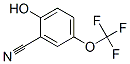 2-羟基-5-三氟甲氧基苯甲腈结构式_875664-40-7结构式
