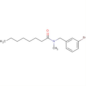 N-[(3-溴苯基)甲基]-n-甲基辛酰胺结构式_876169-11-8结构式