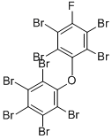 4-氟-2,2,3,3,4,5,5,6,6-九溴二苯醚结构式_876310-29-1结构式