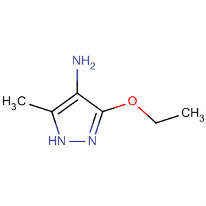 (9ci)-3-乙氧基-5-甲基-1H-吡唑-4-胺结构式_87675-33-0结构式