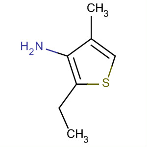 (9ci)-2-乙基-4-甲基-3-噻吩胺结构式_87675-36-3结构式