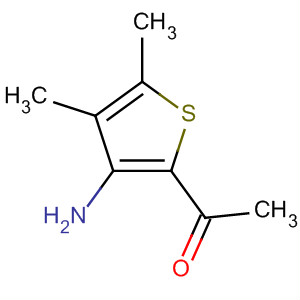 (9ci)-1-(3-氨基-4,5-二甲基-2-噻吩)-乙酮结构式_87676-06-0结构式