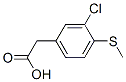 3-氯-4-甲硫基苯乙酸结构式_87776-75-8结构式