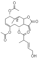 野马追内酯A结构式_877822-41-8结构式
