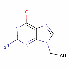 9-乙基鸟嘌呤结构式_879-08-3结构式