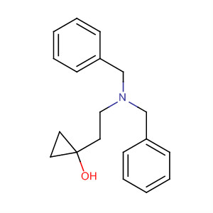 1-[2-(二苄基氨基)乙基]环丙醇结构式_879514-74-6结构式