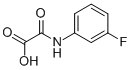 [(3-氟苯基)氨基](氧代)乙酸结构式_87967-27-9结构式