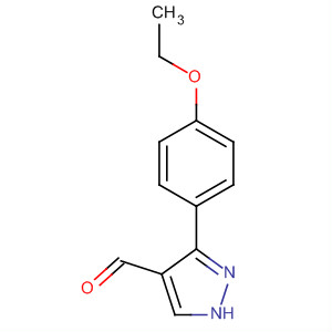 3-(4-乙氧基苯基)-1H-吡唑-4-甲醛结构式_879996-58-4结构式