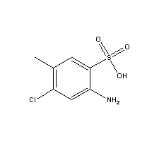 2-Amino-4-chloro-5-methylbenzenesulfonic acidStructure,88-51-7Structure 2-Amino-4-chloro-5-methylbenzenesulfonic acid Structure,88-51-7Structure