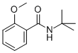 N-叔丁基-2-甲氧基苯甲酰胺结构式_88105-14-0结构式
