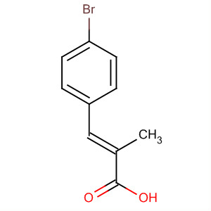 (Z)-3-(4-溴苯基)-2-甲基丙烯酸结构式_88126-32-3结构式 (Z)-3-(4-溴苯基)-2-甲基丙烯酸结构式_88126-32-3结构式